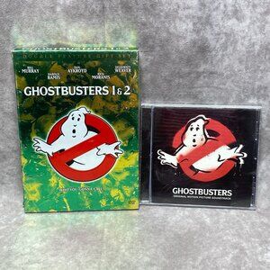 Ghostbusters 1 & 2 DVD Set With Original Motion Picture Soundtrack